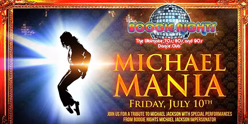 MICHAEL MANIA The Ultimate MJ Tribute
