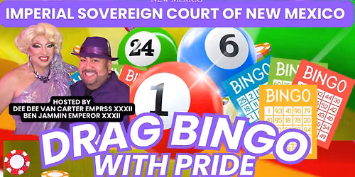 Drag Bingo with Pride at Rio Grande for Spiritual Living