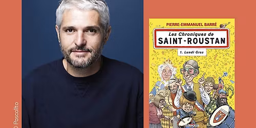 D\u00e9dicace avec Pierre-Emmanuel Barr\u00e9