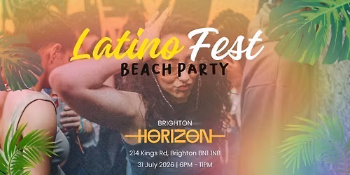 Latino Fest Summer Terrace Party (Brighton) July 2026
