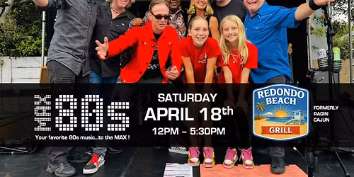 Max80s Redondo Beach Grill Official Grand Opening Parking Lot BLOCK PARTY w\/ DJ Myles Matisse