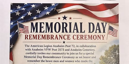 Memorial Day Service 