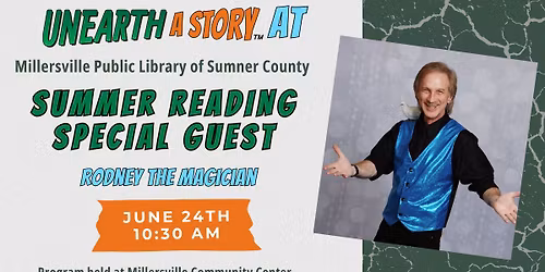 Summer Reading Special Guest: Rodney the Magician