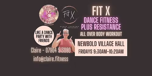 Keep Fit! Dance Fitness Class in Newbold!
