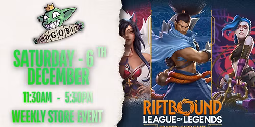 Riftbound: League of Legends Weekly 