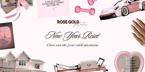 New Year Reset at Rose Gold Pilates
