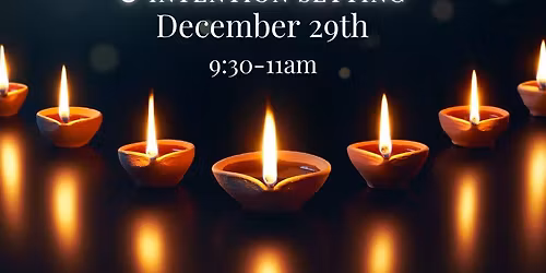 New Year Candle Light Yin Yoga and Intention Setting