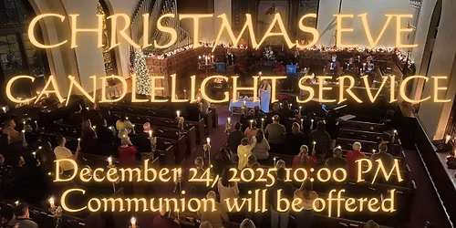 2025 Christmas Eve Candlelight Service