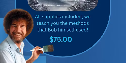 Pints and Paints Bob Ross Edition! First Drink Included!