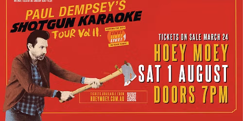 Paul Dempsey LIVE at the Hoey Moey!