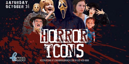 Horror Icons Drag Brunch 10.31.26