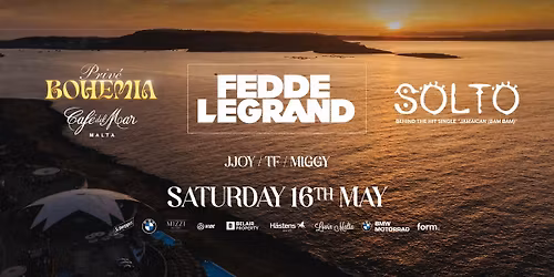 Priv\u00e9 BOHEMIA Malta 2026 | Fedde Le Grand & SOLTO