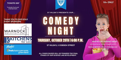 St Hilda's Comedy Night - Fundraiser