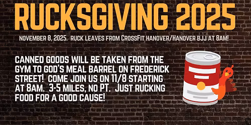 Rucksgiving 2025!