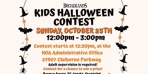Kids Halloween Contest