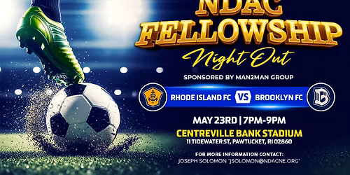 NDAC Fellowship Soccer Game Night