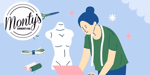 Monty's sewing workshop - Printmaking on fabric!