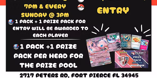 Sunday Pokemon Weekly League