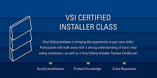 VSI Certified Installer Class Hosted by Norandex and ABC Supply