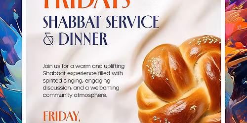 Second Fridays Shabbat Service & Dinner