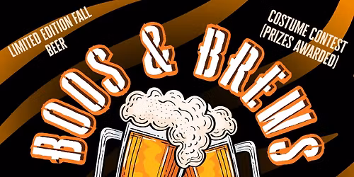 Boos & Brews Halloween Party!