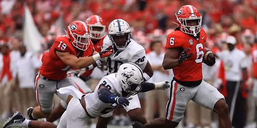 Georgia Bulldogs vs. Samford Bulldogs