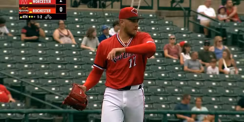 Parking Rochester Red Wings at Worcester Red Sox