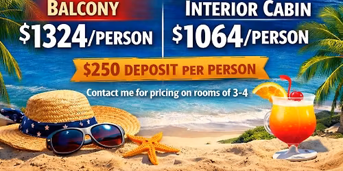 Class of 2026 Carnival Jubilee Cruise