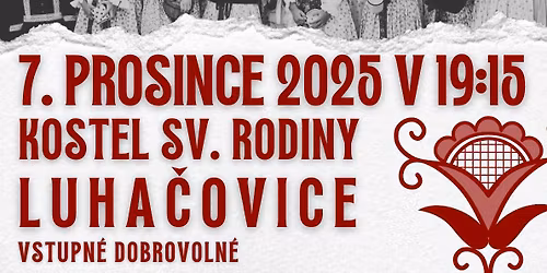 ADVENTN\u00cd KONCERT \u2022 OD ROR\u00c1T\u016e PO \u0160T\u011aDR\u00dd DEN