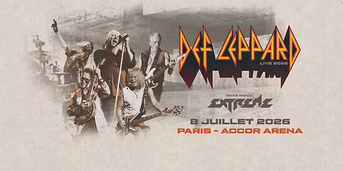 DEF LEPPARD | PARIS | Accor Arena