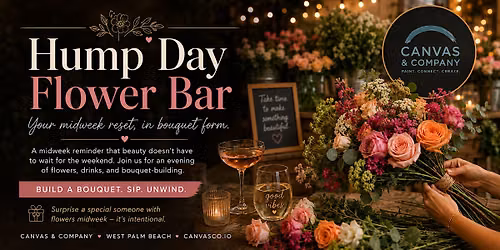 Hump Day Flower Bar - Your midweek reset, in bouquet form
