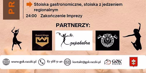 🌞🎉 POŻEGNANIE LATA W RACZKACH! 🎉🌞 29.08.2026 Skwer A.Putry, RACZKI
