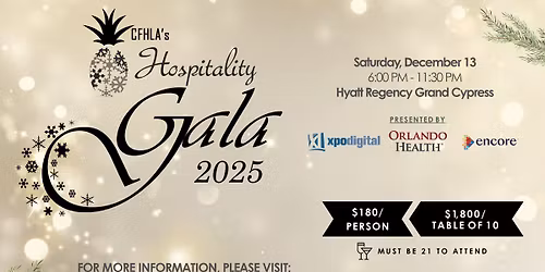 2025 CFHLA Hospitality Gala