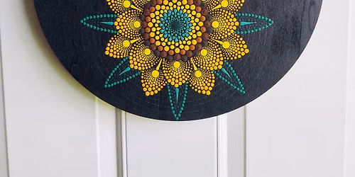 DIY Mandala Sunflower Door Hanger*Nov 21