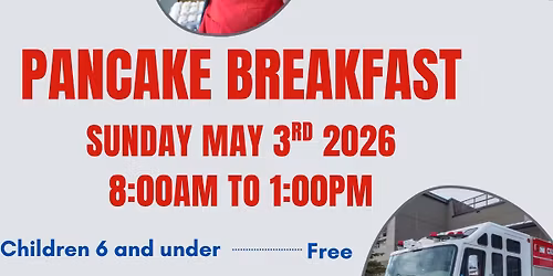 Camrose Fire Pancake Breakfast 