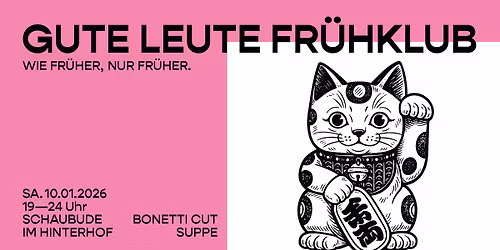 GUTE LEUTE FR\u00dcHKLUB in Kiel!