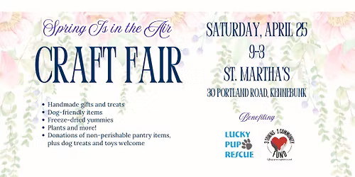 Spring is in the Air Craft Fair