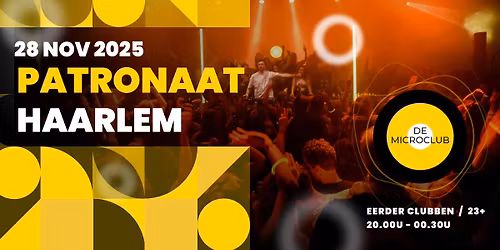 De Microclub Haarlem | Patronaat