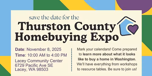 Thurston County Homebuying Expo--FREE ADMISSION