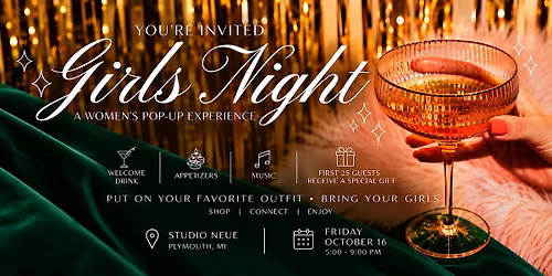 Girls\u2019 Night: The Women\u2019s Pop-Up Experience