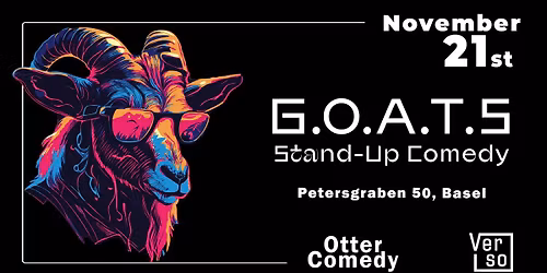 GOATS - Stand-Up Comedy @ Verso