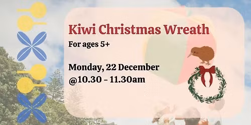 Kiwi Christmas Wreath