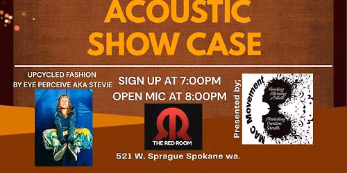 Acoustic Showcase Open Mic W\/ Stevie Mcguire