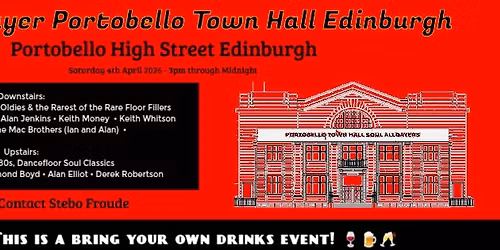 PORTOBELLO EDINBURGH SOUL ALLDAYER