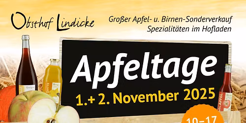 Apfeltage auf dem Obsthof