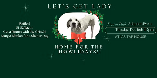Let's Get Lady Home for the Howlidays