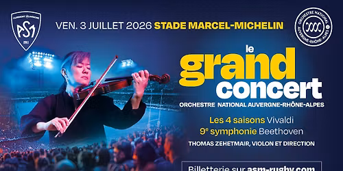Le Grand Concert au Stade Marcel-Michelin