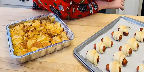 Student Science of Baking Breakfast: From Scratch Pigs in a Blanket and Baked Caramel French Toast