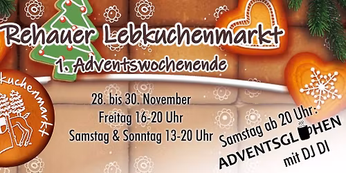 Rehauer Lebkuchenmarkt mit Weihnachtsmarkt am Sonntag