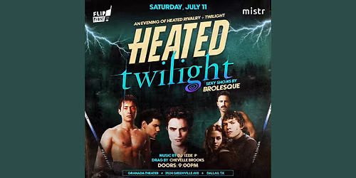 HEATED TWILLIGHT: A HEATED RIVALRY + TWILIGHT DANCE PARTY | Granada Theater | Dallas, TX